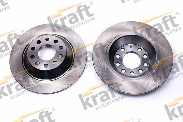 Kraft Automotive 6050208 Rear brake disc, non-ventilated 6050208