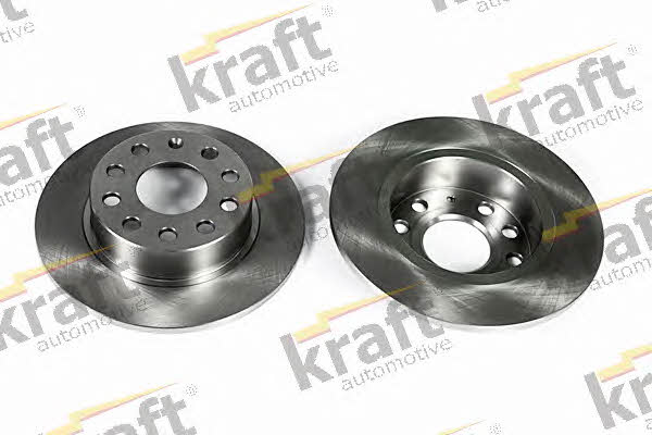 Kraft Automotive 6050260 Rear brake disc, non-ventilated 6050260