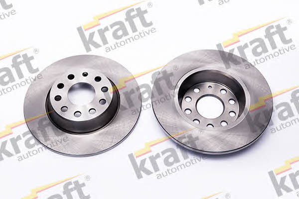 Kraft Automotive 6050270 Rear brake disc, non-ventilated 6050270