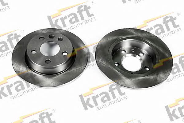 Kraft Automotive 6050500 Rear brake disc, non-ventilated 6050500