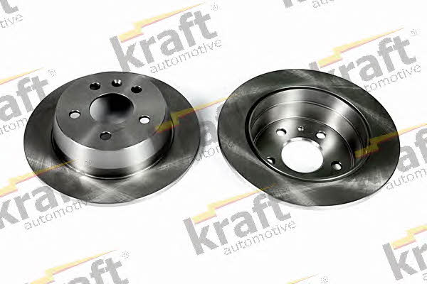 Kraft Automotive 6051400 Rear brake disc, non-ventilated 6051400