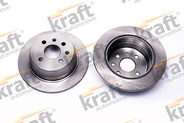Kraft Automotive 6051520 Rear brake disc, non-ventilated 6051520