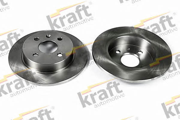 Kraft Automotive 6051560 Rear brake disc, non-ventilated 6051560