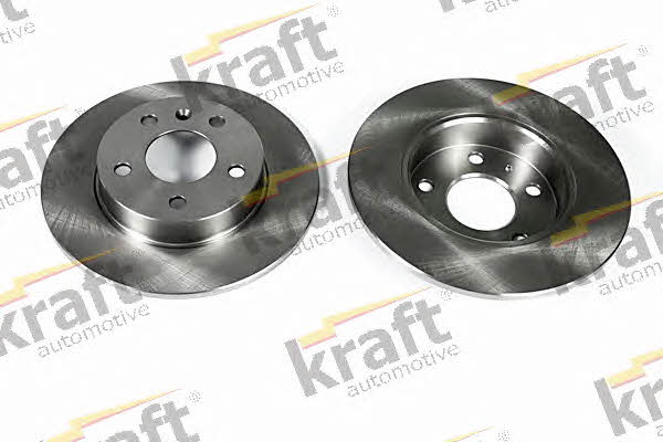 Kraft Automotive 6051570 Rear brake disc, non-ventilated 6051570
