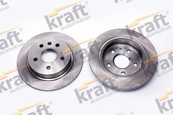 Kraft Automotive 6051653 Rear brake disc, non-ventilated 6051653