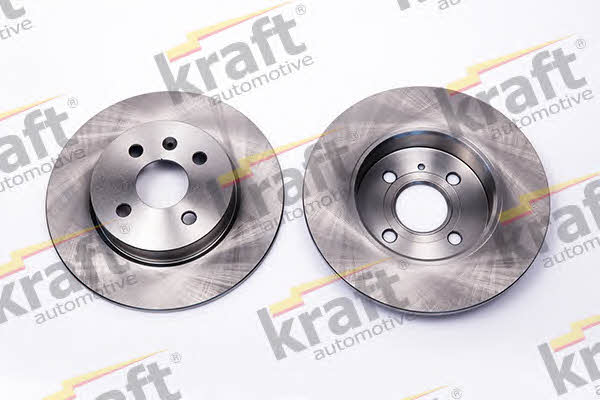 Kraft Automotive 6051660 Rear brake disc, non-ventilated 6051660