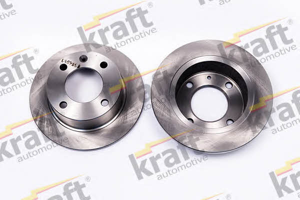 Kraft Automotive 6055070 Rear brake disc, non-ventilated 6055070