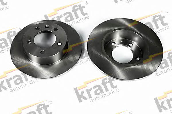 Kraft Automotive 6055090 Rear brake disc, non-ventilated 6055090