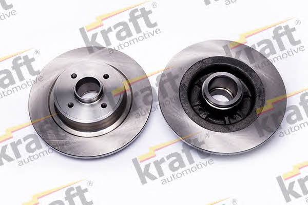 Kraft Automotive 6055121 Rear brake disc, non-ventilated 6055121