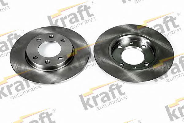 Kraft Automotive 6055540 Rear brake disc, non-ventilated 6055540