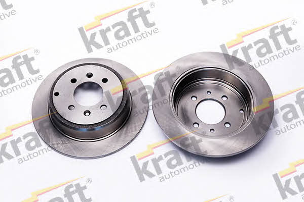 Kraft Automotive 6055550 Rear brake disc, non-ventilated 6055550