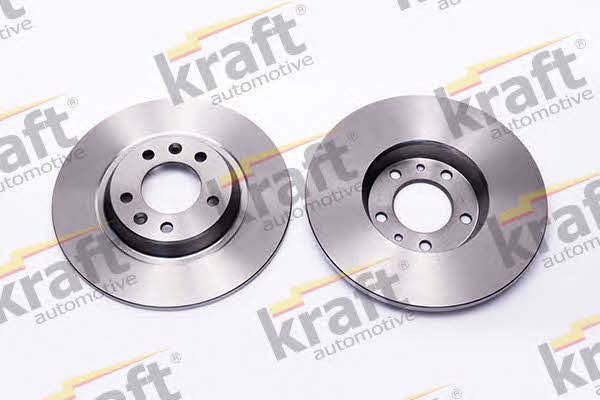 Kraft Automotive 6055570 Rear brake disc, non-ventilated 6055570