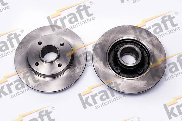 Kraft Automotive 6055925 Rear brake disc, non-ventilated 6055925