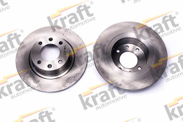 Kraft Automotive 6055930 Rear brake disc, non-ventilated 6055930