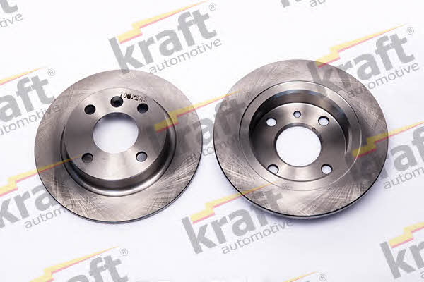 Kraft Automotive 6056330 Rear brake disc, non-ventilated 6056330
