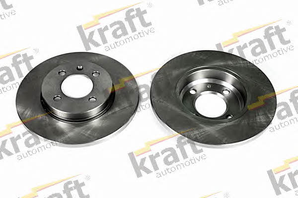 Kraft Automotive 6040060 Unventilated front brake disc 6040060