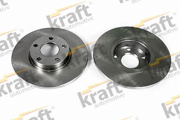 Kraft Automotive 6040120 Unventilated front brake disc 6040120 6040120 Kraft Automotive Unventilated front brake disc