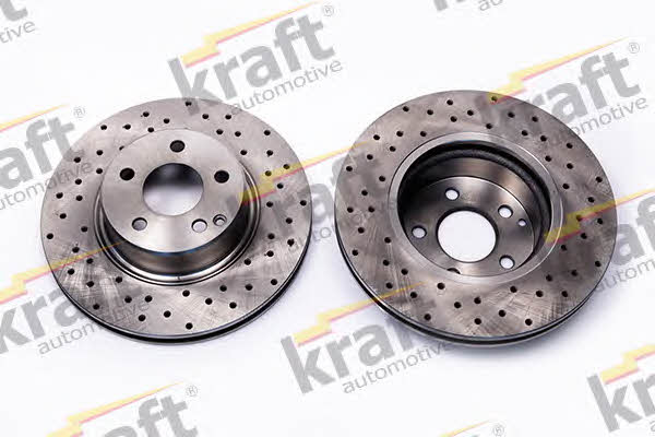 Kraft Automotive 6041270 Front brake disc ventilated 6041270