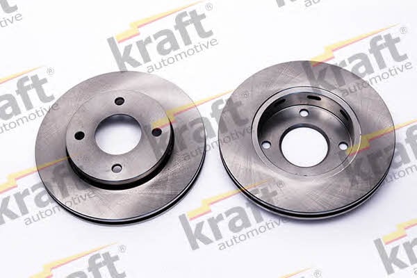 Kraft Automotive 6041485 Front brake disc ventilated 6041485