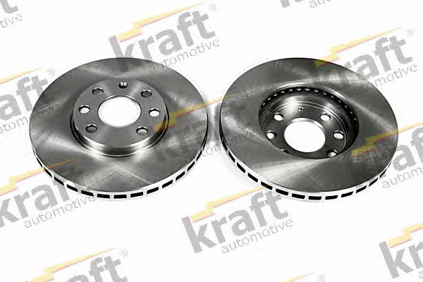 Kraft Automotive 6041650 Front brake disc ventilated 6041650