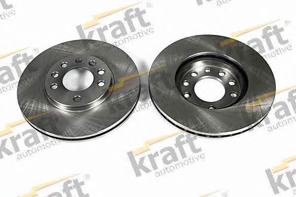 Kraft Automotive 6041660 Front brake disc ventilated 6041660