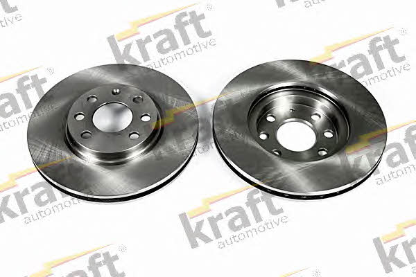 Kraft Automotive 6041670 Front brake disc ventilated 6041670
