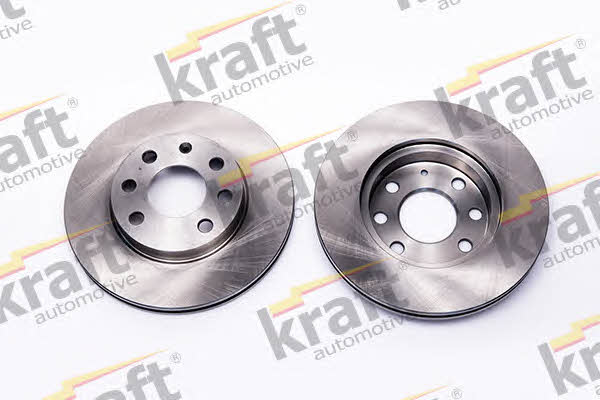 Kraft Automotive 6041680 Front brake disc ventilated 6041680