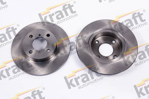 Kraft Automotive 6041720 Unventilated front brake disc 6041720