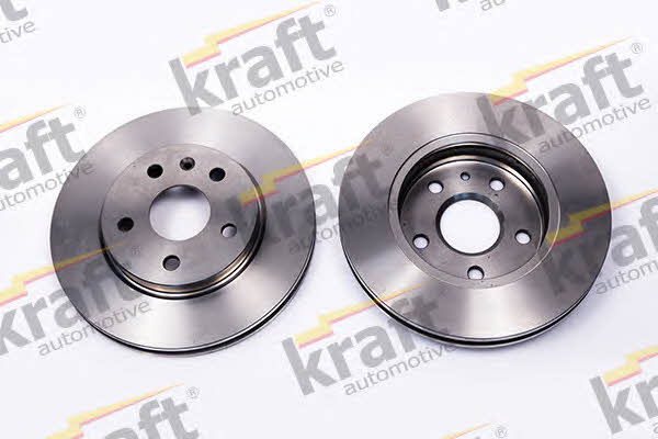 Kraft Automotive 6041736 Front brake disc ventilated 6041736