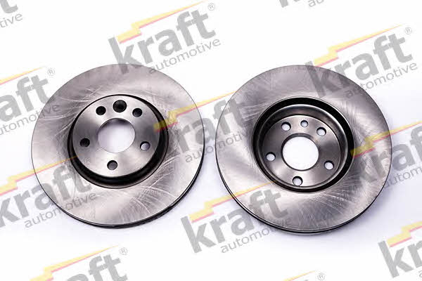 Kraft Automotive 6042007 Front brake disc ventilated 6042007