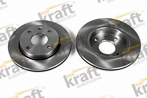 Kraft Automotive 6042100 Front brake disc ventilated 6042100