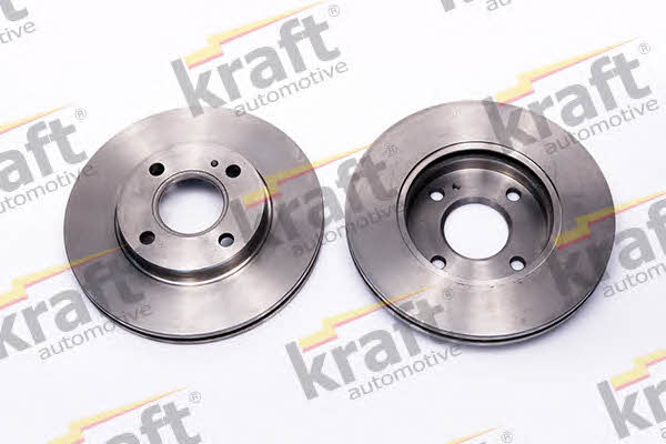 Kraft Automotive 6042102 Front brake disc ventilated 6042102