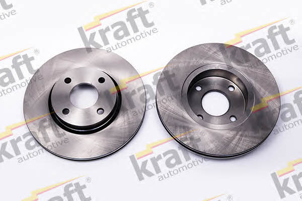 Kraft Automotive 6042125 Front brake disc ventilated 6042125