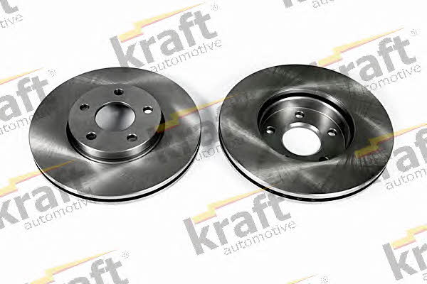 Kraft Automotive 6042206 Front brake disc ventilated 6042206