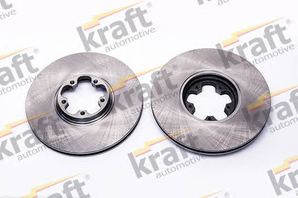 Kraft Automotive 6042350 Front brake disc ventilated 6042350