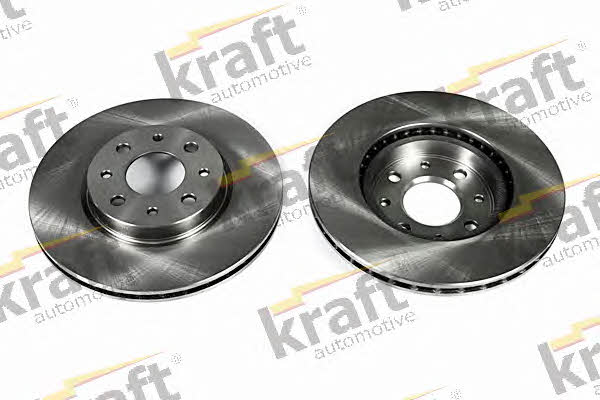 Kraft Automotive 6043070 Front brake disc ventilated 6043070