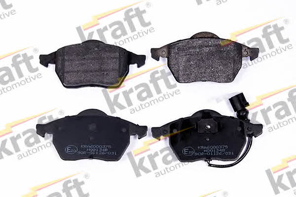 Kraft Automotive 6000375 Brake Pad Set, disc brake 6000375