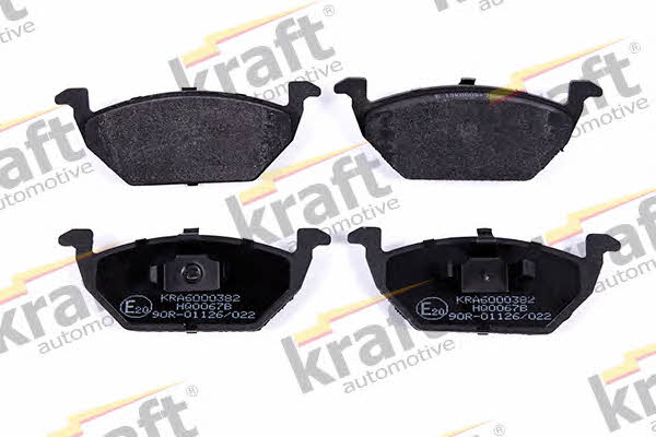 Kraft Automotive 6000382 Brake Pad Set, disc brake 6000382