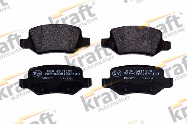 Kraft Automotive 6011170 Brake Pad Set, disc brake 6011170