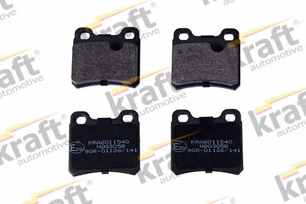 Kraft Automotive 6011540 Brake Pad Set, disc brake 6011540