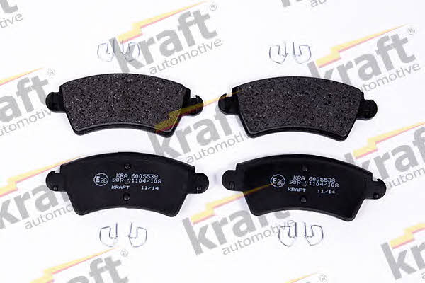 Kraft Automotive 6005538 Brake Pad Set, disc brake 6005538