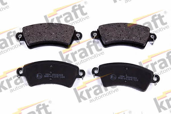 Kraft Automotive 6006100 Brake Pad Set, disc brake 6006100