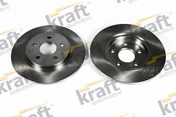 Kraft Automotive 6052130 Rear brake disc, non-ventilated 6052130