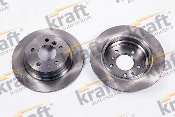 Kraft Automotive 6052510 Rear brake disc, non-ventilated 6052510