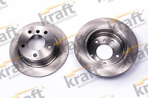 Kraft Automotive 6052595 Rear brake disc, non-ventilated 6052595