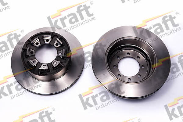 Kraft Automotive 6053400 Rear brake disc, non-ventilated 6053400