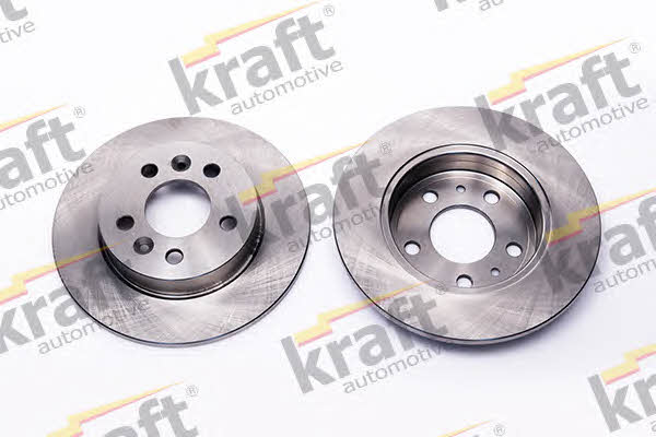 Kraft Automotive 6055020 Rear brake disc, non-ventilated 6055020