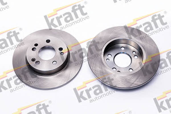 Kraft Automotive 6041010 Unventilated front brake disc 6041010