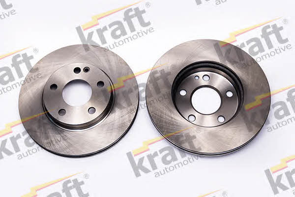 Kraft Automotive 6041216 Front brake disc ventilated 6041216