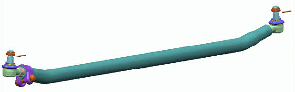 3732301 Lemforder Steering tie rod